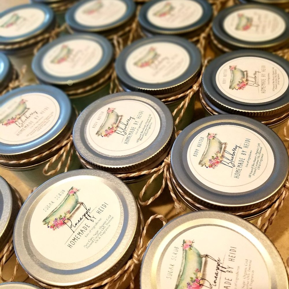 Homemade Sugar Scrubs